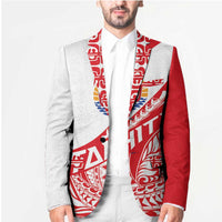 Personalised Tahiti Va'a Race Blazer Polynesian Tattoos Sporty Style - Polynesian Pride
