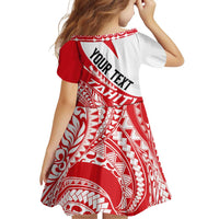 Personalised Tahiti Va'a Race Family Matching Off Shoulder Short Dress and Hawaiian Shirt Polynesian Tattoos Sporty Style - Polynesian Pride