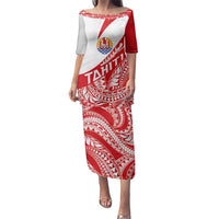 Personalised Tahiti Va'a Race Family Matching Puletasi and Hawaiian Shirt Polynesian Tattoos Sporty Style - Polynesian Pride