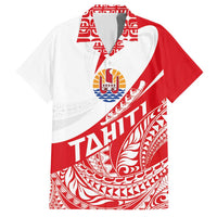 Personalised Tahiti Va'a Race Hawaiian Shirt Polynesian Tattoos Sporty Style - Polynesian Pride