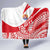 Tahiti Va'a Race Hooded Blanket Polynesian Tattoos Sporty Style - Polynesian Pride