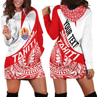 Personalised Tahiti Va'a Race Hoodie Dress Polynesian Tattoos Sporty Style - Polynesian Pride