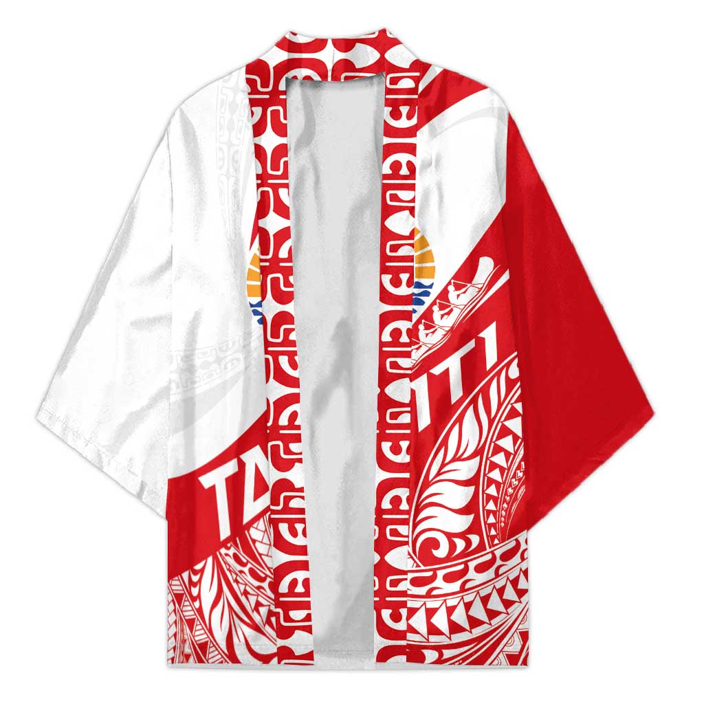 Personalised Tahiti Va'a Race Kimono Polynesian Tattoos Sporty Style - Polynesian Pride