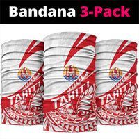 Tahiti Va'a Race Neck Gaiter Polynesian Tattoos Sporty Style - Polynesian Pride