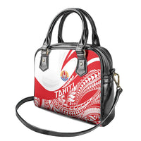 Tahiti Va'a Race Shoulder Handbag Polynesian Tattoos Sporty Style - Polynesian Pride