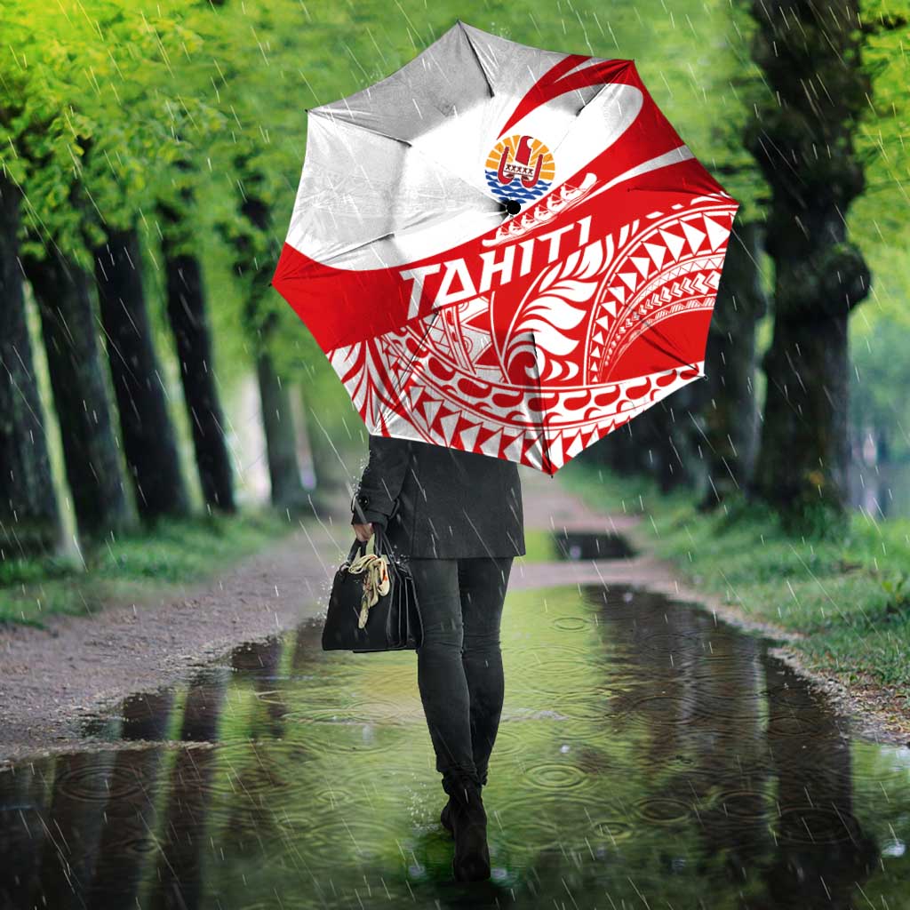 Tahiti Va'a Race Umbrella Polynesian Tattoos Sporty Style - Polynesian Pride