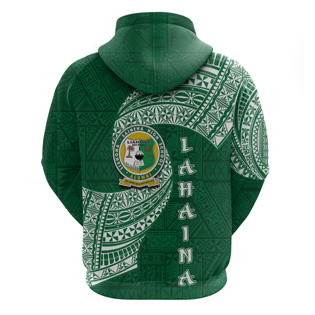 Tonga Lahaina High School Hoodie Traditional Ngatu and Polynesian Pattern LT03 - Polynesian Pride