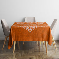 Tonga Tailulu College Tablecloth Traditional Ngatu and Polynesian Pattern LT03 - Polynesian Pride