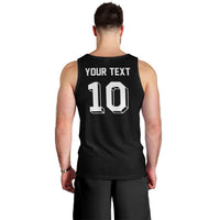 Custom Aotearoa Rugby Men Tank Top Fern Blacks-Traditional Maori Motifs Design