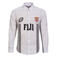 Fiji Rugby Warriors Family Matching Tank Maxi Dress and Hawaiian Shirt Masi Tribal Pattern Go Champion 2024