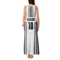 Fiji Rugby Warriors Tank Maxi Dress Masi Tribal Pattern Go Champion 2024