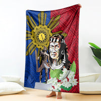 Philippines Lapu-Lapu Blanket Filipino Sun Tattoo With Yakan Pattern
