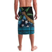 Fiji Day Lavalava Palm Tree With Plumeria Tapa Tribal Pattern