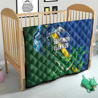 Solomon Islands Polynesian Tribal Shark and Crocodile Quilt