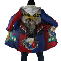 Custom Philippines World Champion Boxing Cloak Eagle-Grunge Design LT03 - Polynesian Pride