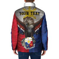 Custom Philippines World Champion Boxing Padded Jacket Eagle-Grunge Design LT03 - Polynesian Pride