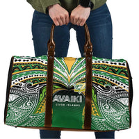 Cook Islands Rugby League Travel Bag Avaiki Tatau Tribal Motifs Black Color LT03 Black - Polynesian Pride