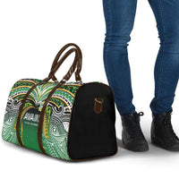 Cook Islands Rugby League Travel Bag Avaiki Tatau Tribal Motifs Black Color LT03 - Polynesian Pride