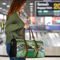 Cook Islands Rugby League Travel Bag Avaiki Tatau Tribal Motifs Black Color LT03 - Polynesian Pride