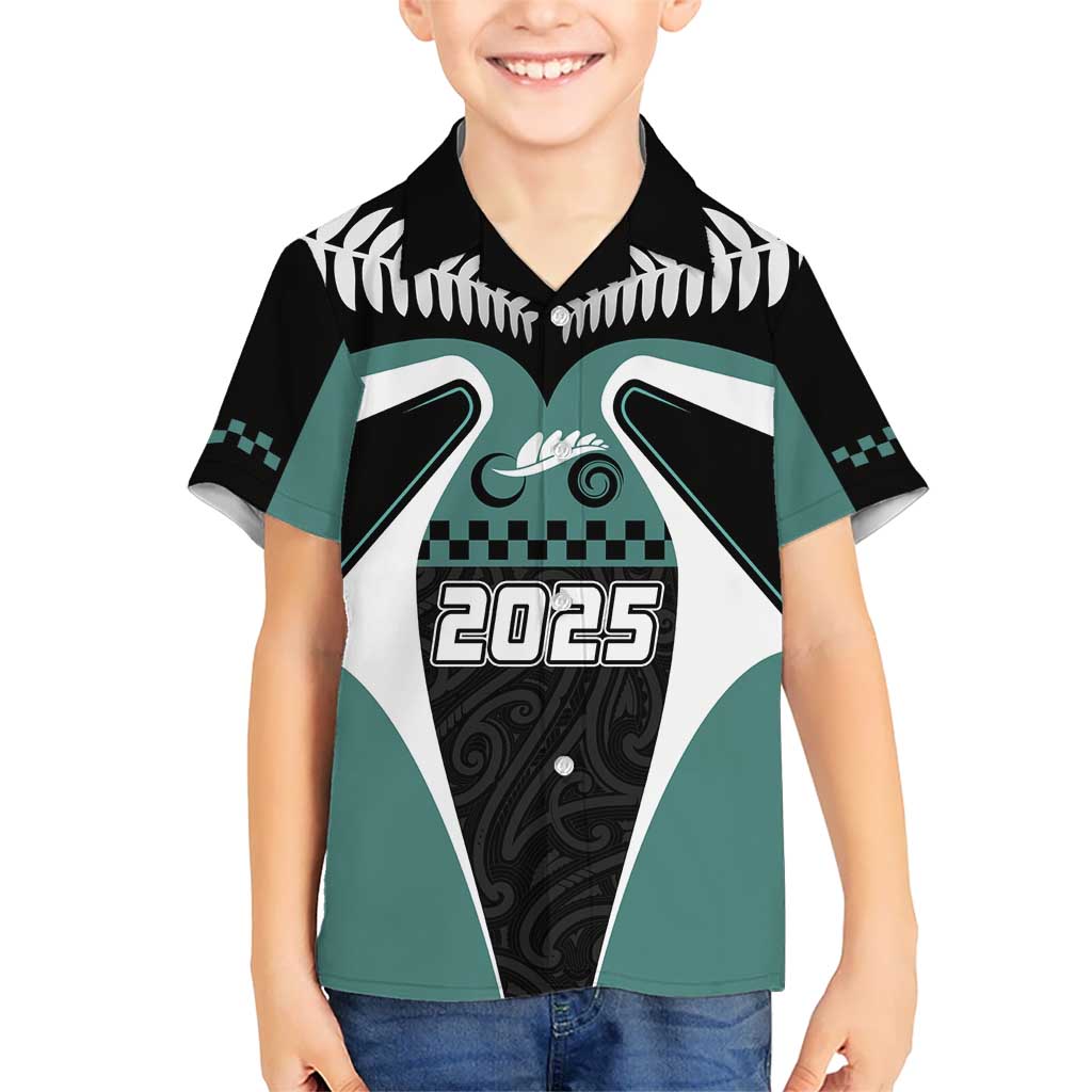 Custom New Zealand Bicycle 2025 Kid Hawaiian Shirt