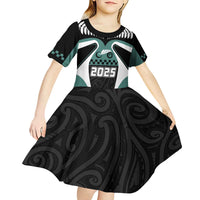 Custom New Zealand Bicycle 2025 Kid Short Sleeve Dress