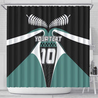 Custom New Zealand Bicycle 2025 Shower Curtain