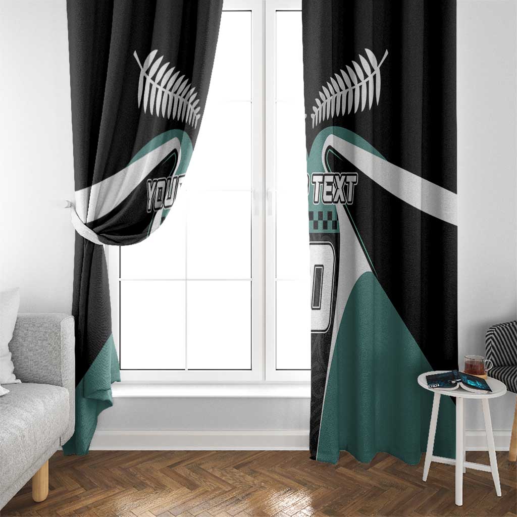 Custom New Zealand Bicycle 2025 Window Curtain