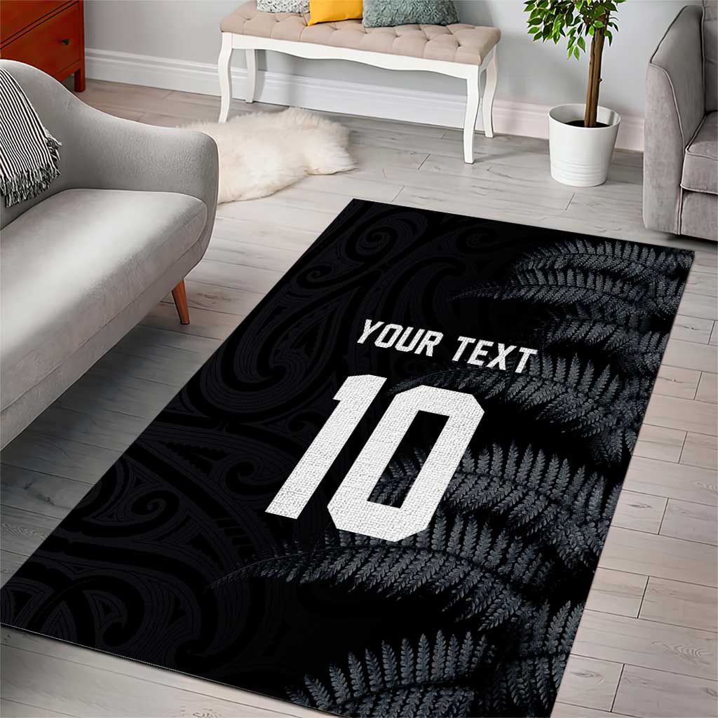 Custom New Zealand Football-Towards World Cup 2026 Area Rug