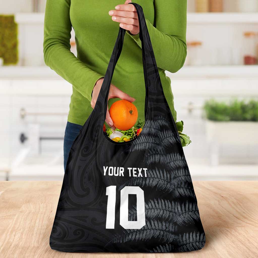 Custom New Zealand Football-Towards World Cup 2026 Grocery Bag