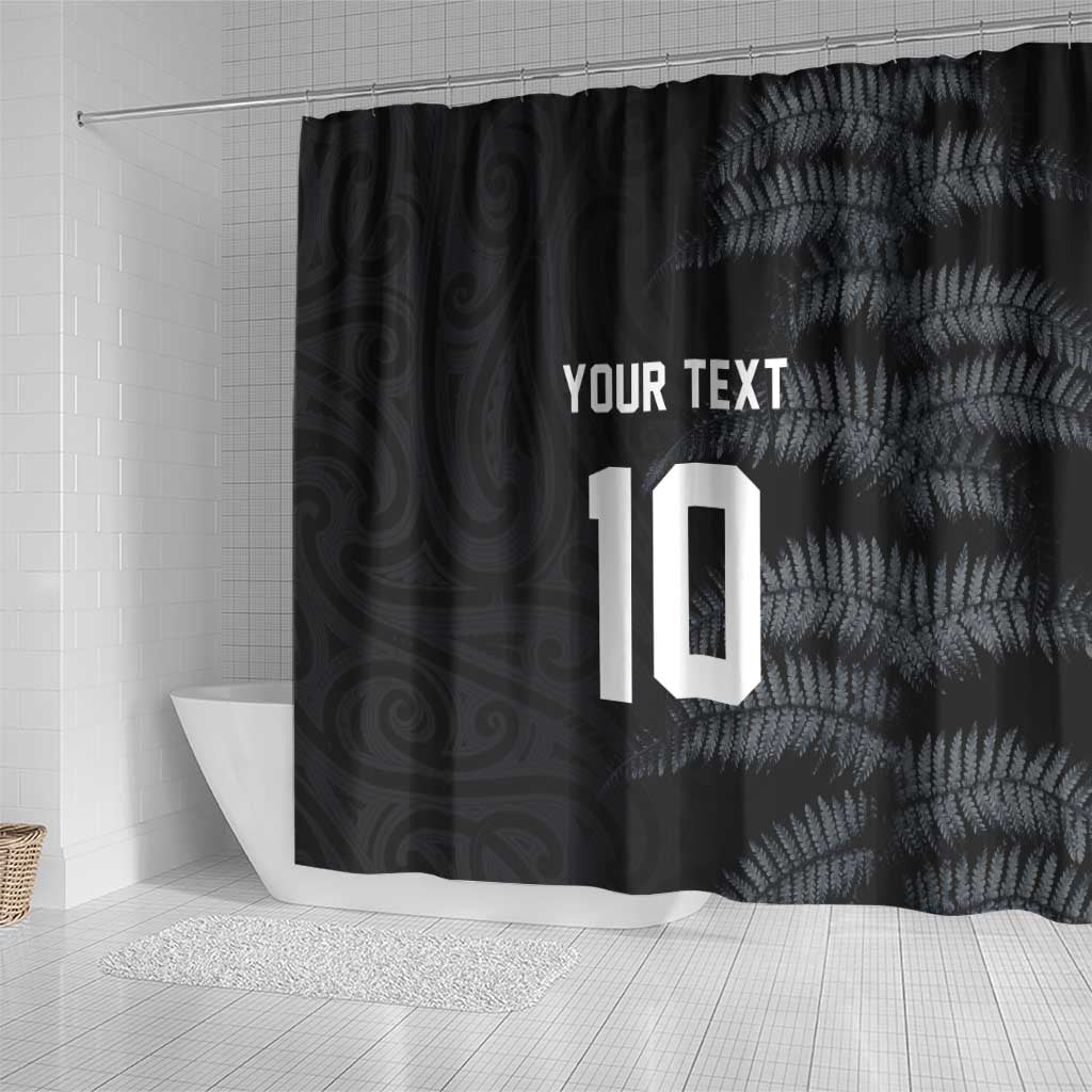 Custom New Zealand Football-Towards World Cup 2026 Shower Curtain