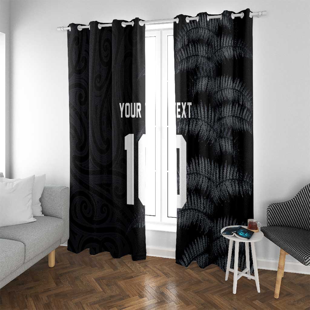 Custom New Zealand Football-Towards World Cup 2026 Window Curtain