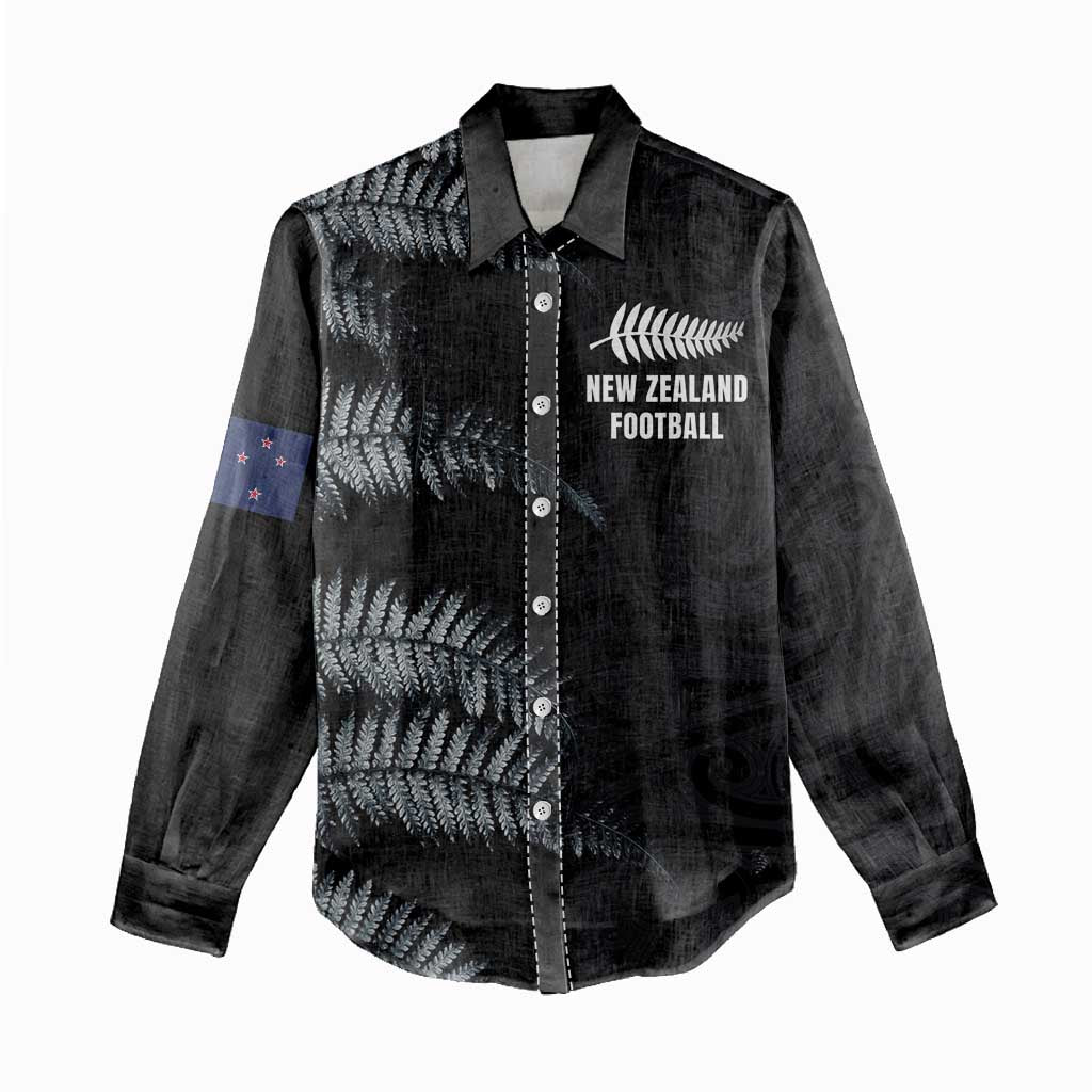 Custom New Zealand Football-Towards World Cup 2026 Women Casual Shirt