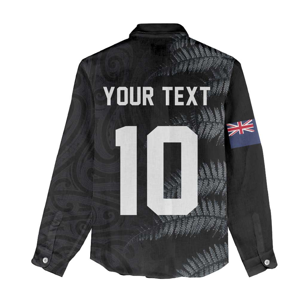 Custom New Zealand Football-Towards World Cup 2026 Women Casual Shirt