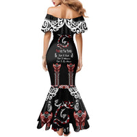 Aotearoa Toitu Te Tiriti-Maori Taniwha Mermaid Dress Toitu Te Whenua Toitu Te Reo Maori