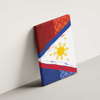Philippines National Flag Day Canvas Wall Art Polynesian and Yakan Tattoo Brush Style