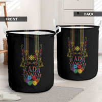 Philippines Kadayawan Festival Laundry Basket Polynesian Tribal Art Barong Style LT03 - Polynesian Pride