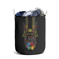 Philippines Kadayawan Festival Laundry Basket Polynesian Tribal Art Barong Style LT03 - Polynesian Pride