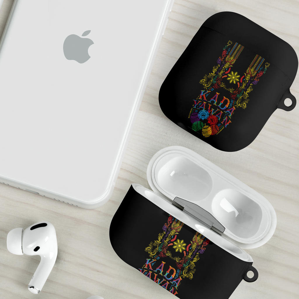 Philippines Kadayawan Festival AirPods Case Polynesian Tribal Art Barong Style LT03 - Polynesian Pride