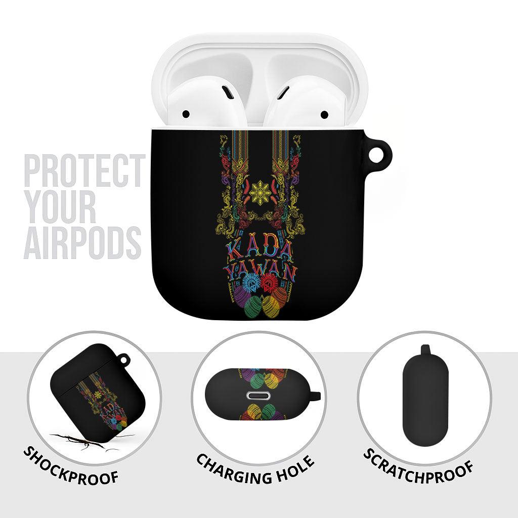 Philippines Kadayawan Festival AirPods Case Polynesian Tribal Art Barong Style LT03 - Polynesian Pride