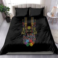 Philippines Kadayawan Festival Bedding Set Polynesian Tribal Art Barong Style LT03 - Polynesian Pride