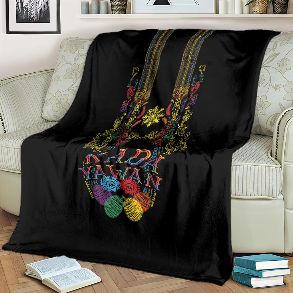 Philippines Kadayawan Festival Blanket Polynesian Tribal Art Barong Style LT03 - Polynesian Pride