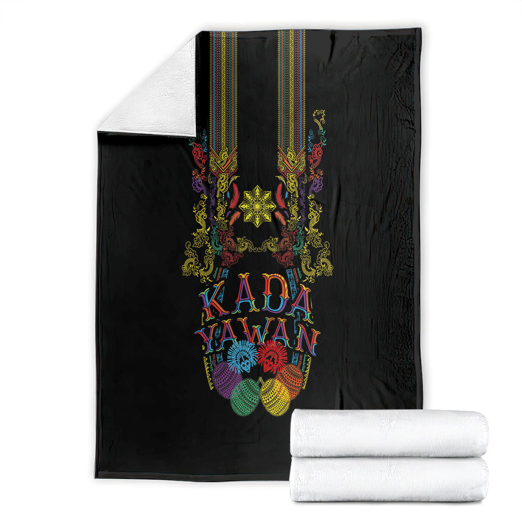 Philippines Kadayawan Festival Blanket Polynesian Tribal Art Barong Style LT03 - Polynesian Pride