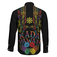 Philippines Kadayawan Festival Family Matching Puletasi and Hawaiian Shirt Polynesian Tribal Art Barong Style LT03 - Polynesian Pride