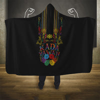 Philippines Kadayawan Festival Hooded Blanket Polynesian Tribal Art Barong Style LT03 - Polynesian Pride