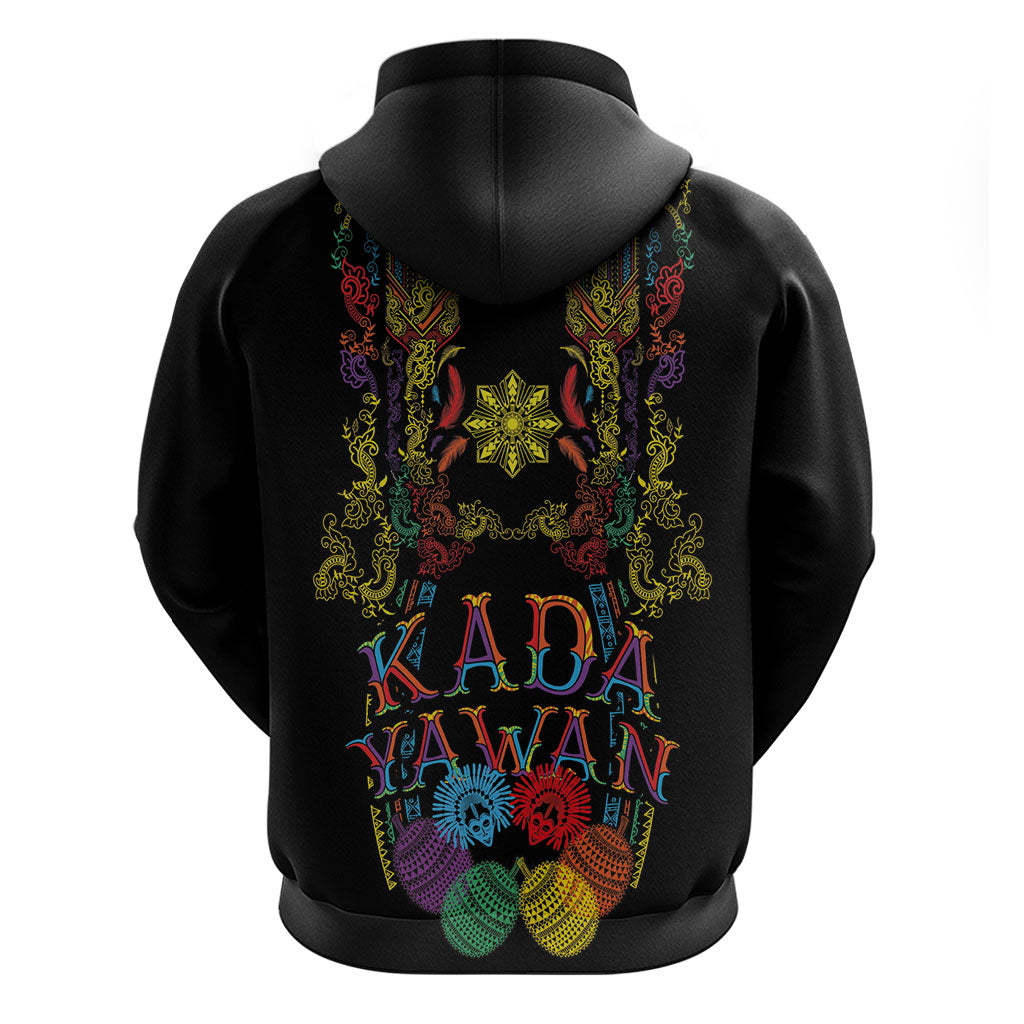 Philippines Kadayawan Festival Hoodie Polynesian Tribal Art Barong Style LT03 - Polynesian Pride