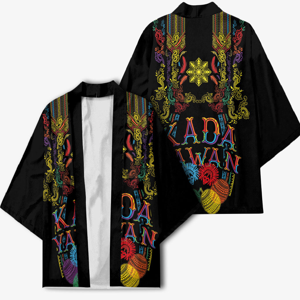 Philippines Kadayawan Festival Kimono Polynesian Tribal Art Barong Style LT03 - Polynesian Pride