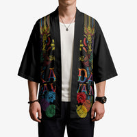 Philippines Kadayawan Festival Kimono Polynesian Tribal Art Barong Style LT03 - Polynesian Pride