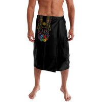 Philippines Kadayawan Festival Lavalava Polynesian Tribal Art Barong Style LT03 Black - Polynesian Pride