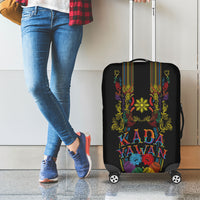 Philippines Kadayawan Festival Luggage Cover Polynesian Tribal Art Barong Style LT03 - Polynesian Pride