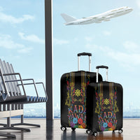 Philippines Kadayawan Festival Luggage Cover Polynesian Tribal Art Barong Style LT03 - Polynesian Pride